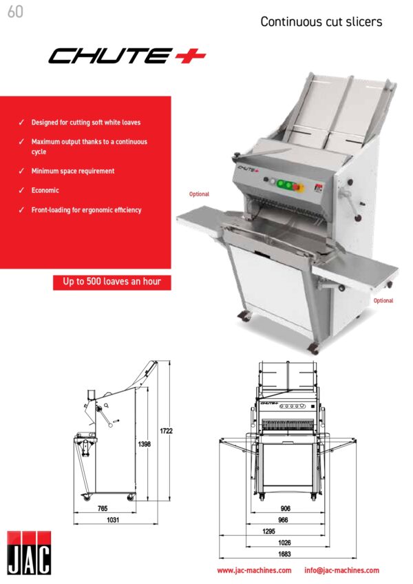 Chute-cover-prospect-download_page-0001 Αυτόματη Μηχανή Κοπής Άρτου JAC Chute+