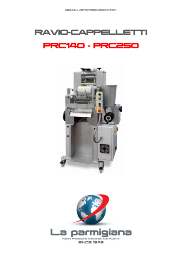 PRC (140/250) Αυτόματη Μηχανή για Ραβιόλια