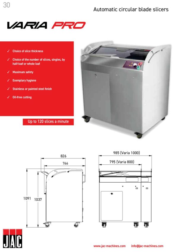 JAC Blade Slicer Varia Pro