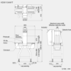 md-drawing-kd8113awt-en Ανιχνευτής Μετάλλων M6 Υψηλής Ανίχνευσης Vertical