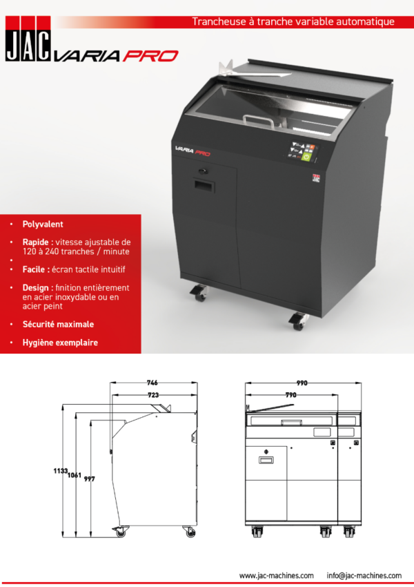 JAC Blade Slicer Varia Pro