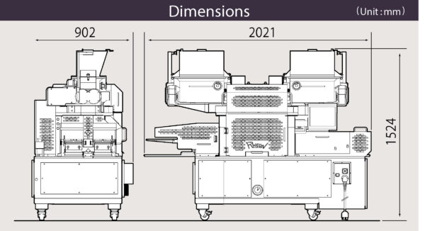 Rheon Model WN-155 Double Lane